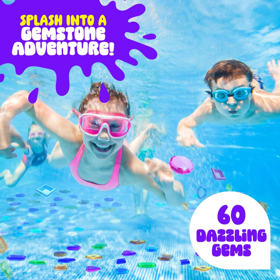 Pool Gem Hunt Diving Game For Kids - Pool Toys