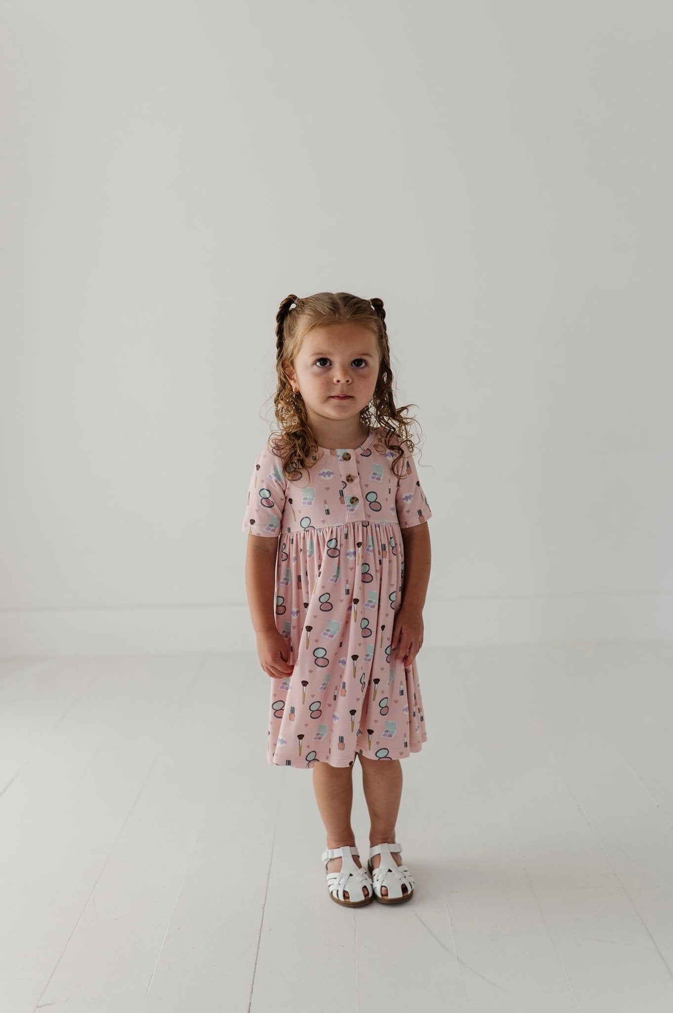 Short Sleeve Henley Dress