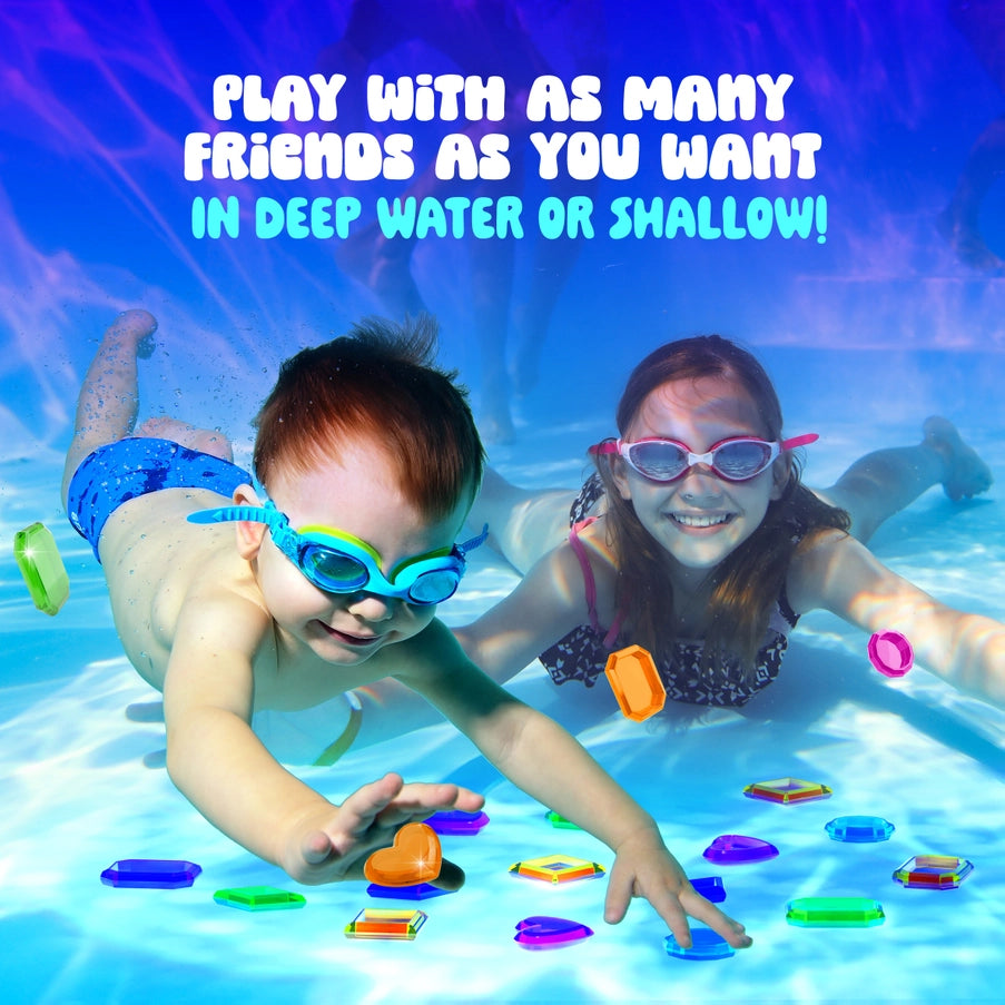 Pool Gem Hunt Diving Game For Kids - Pool Toys