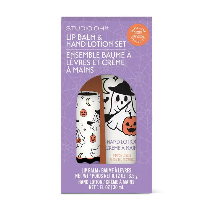 Spellbinding Halloween Lip Balm & Hand Lotion Set