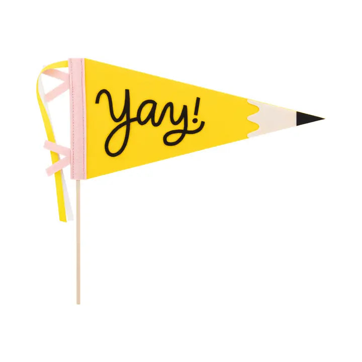 Occasions By Shakira - Yay Pencil Felt Pennant