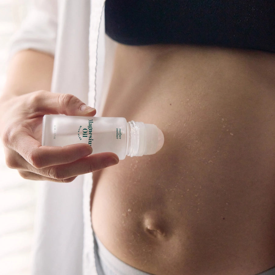 Magnesium Oil + Aloe, Rose Quartz Roller