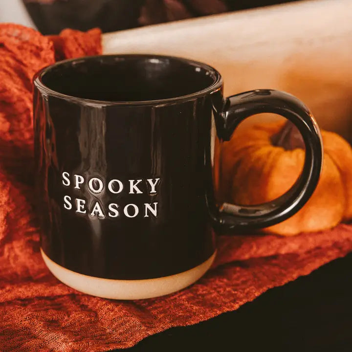 Spooky Season Stoneware Coffee Mug - Halloween Decor