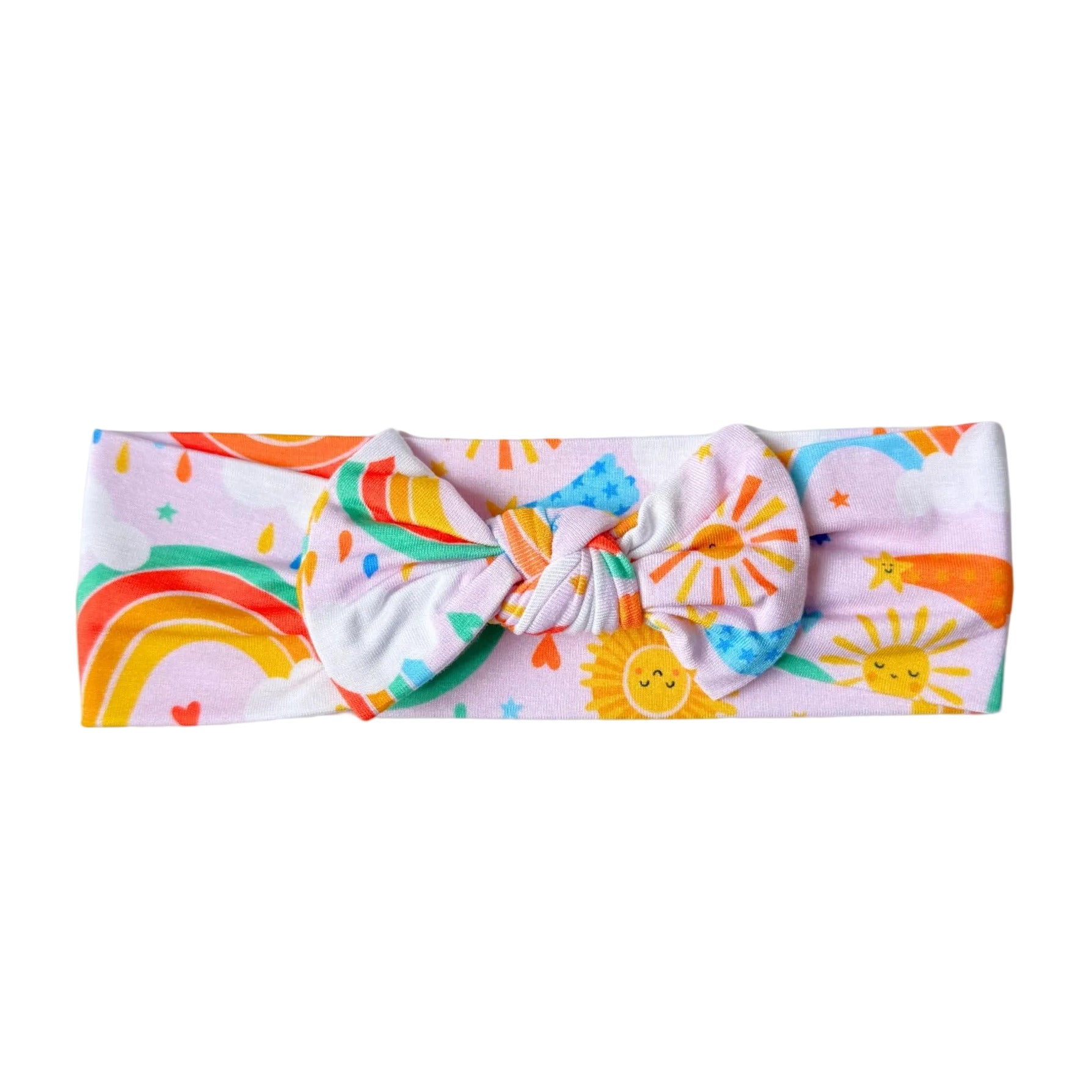 The SoftKnot Bow | Here Comes the Sunshine (Pink)