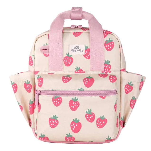 Itzy Bitzy Bag™ Toddler Daycare Backpack - Strawberries & Cream