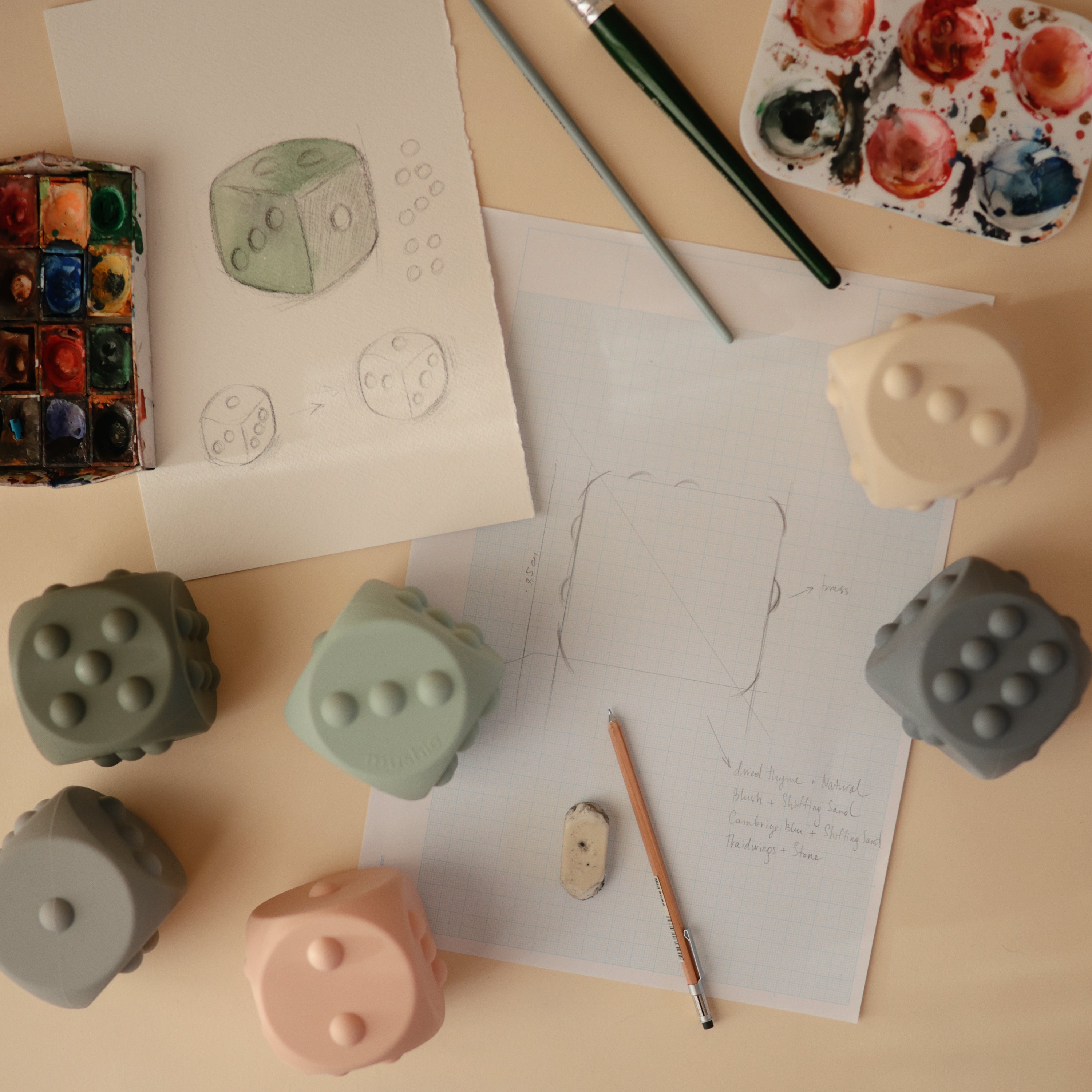 Dice Press Toy