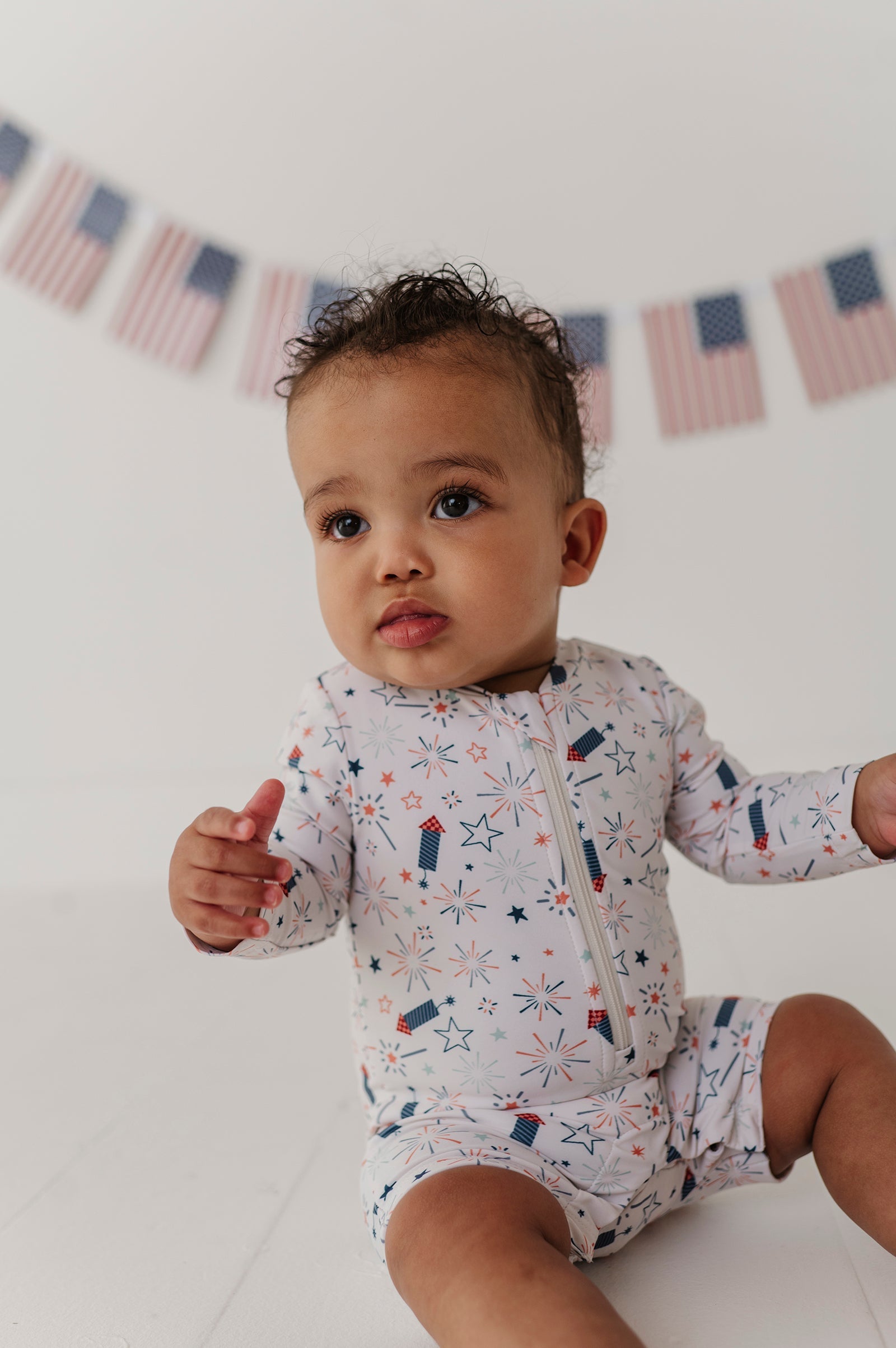 Baby One-Piece Rash Guard Swimsuit