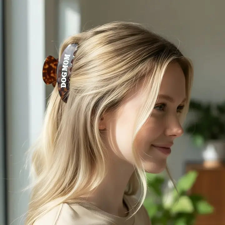 Word Up Claw Clip–Dog Mom