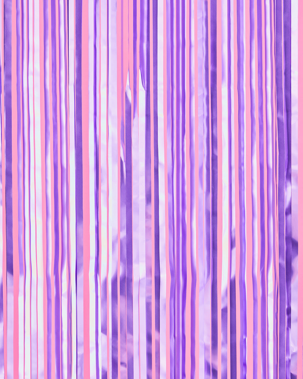 Euphoria Curtain - purple foil curtain