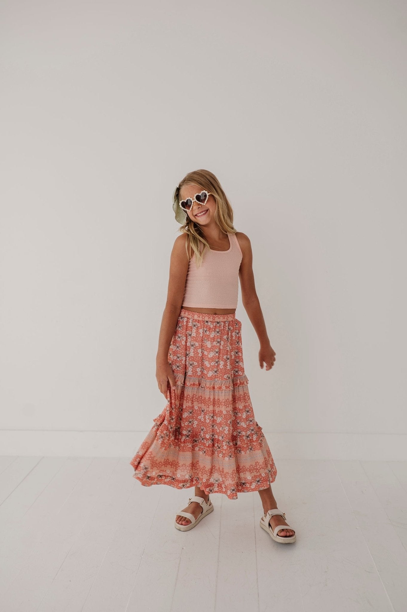 Tiered Maxi Skirt