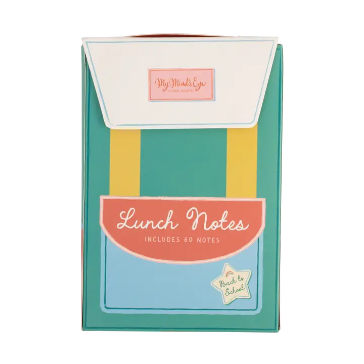 Back To School Lunchbox Notes