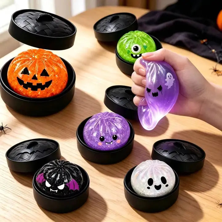 Halloween Ghost Soft Squishy Fidget Kids Toy- Assorted