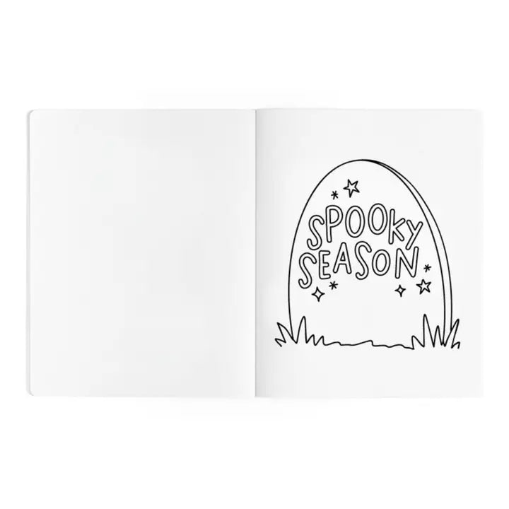 Spooky Season Halloween Coloring Book