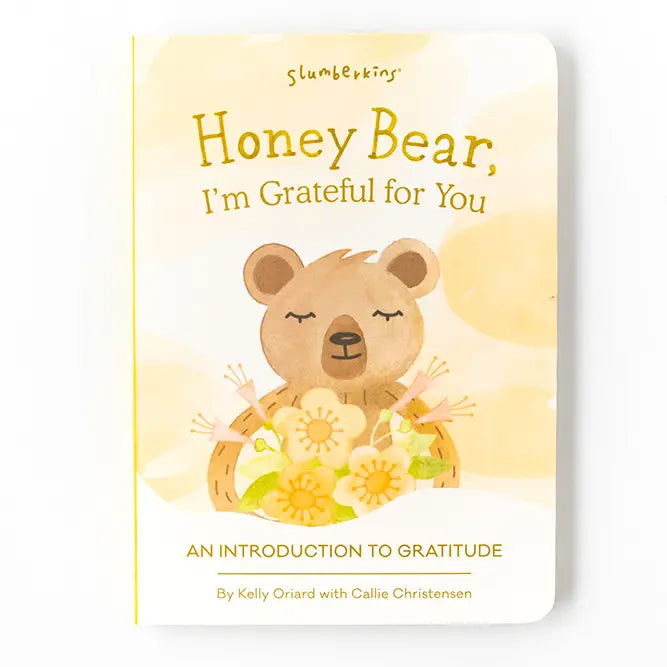 Honey Bear's Gratitude Plush Set - with 2 Books!