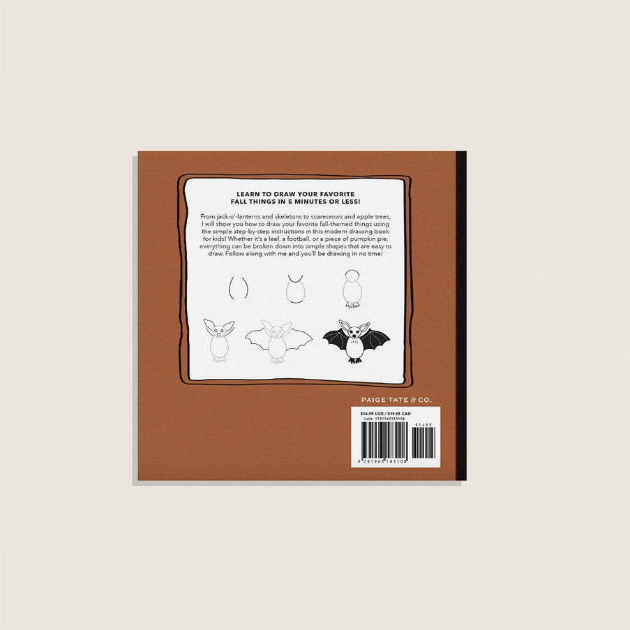 Fall Things: How To Draw Books For Kids with Pumpkins, Scarecrows, Turkeys and More