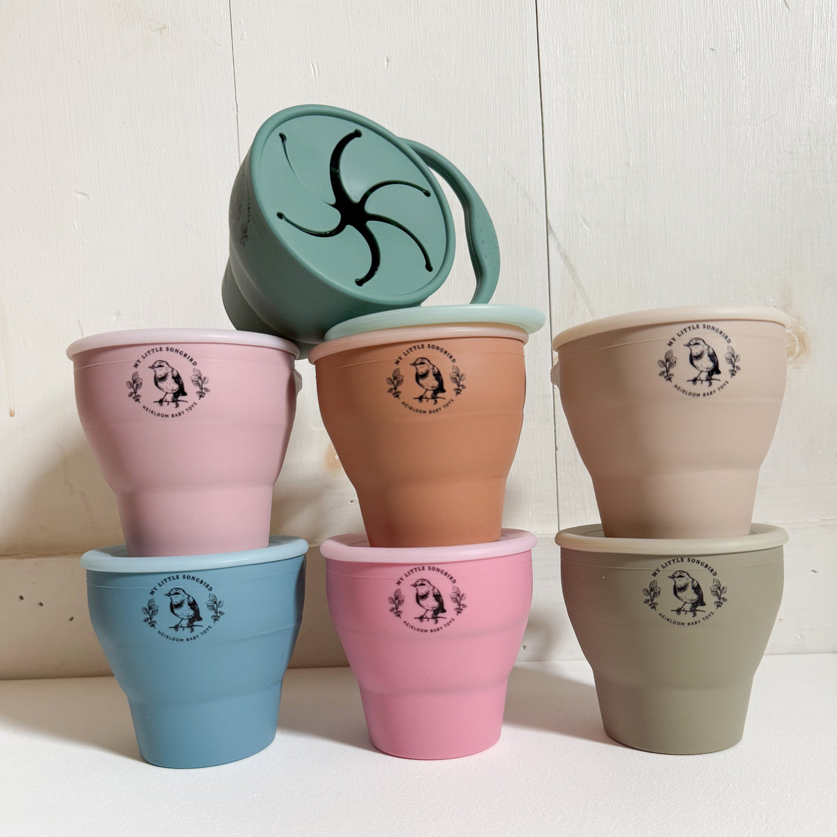 Silicone Snack Cups/Collapsible snack cups