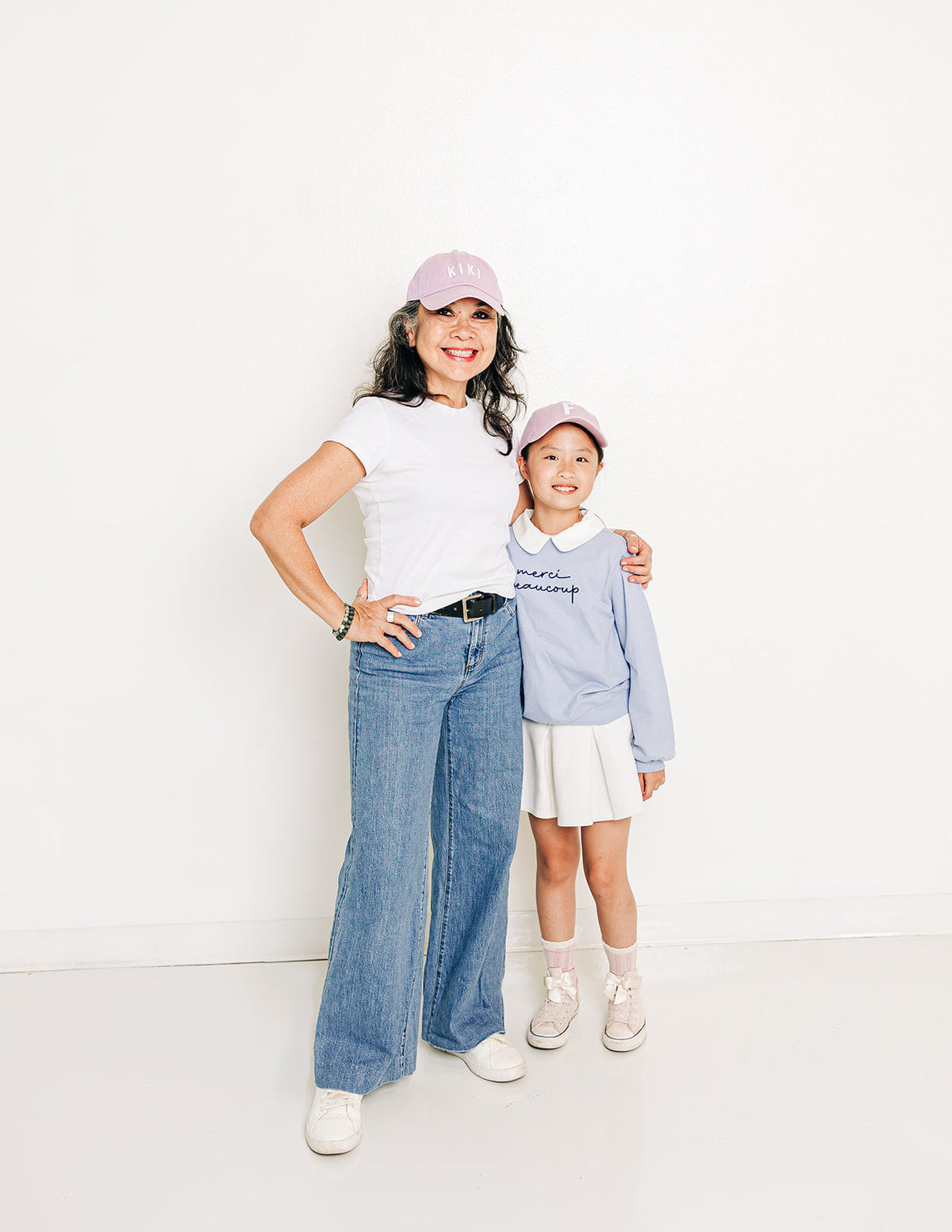 Lilac Letter Baseball Hat