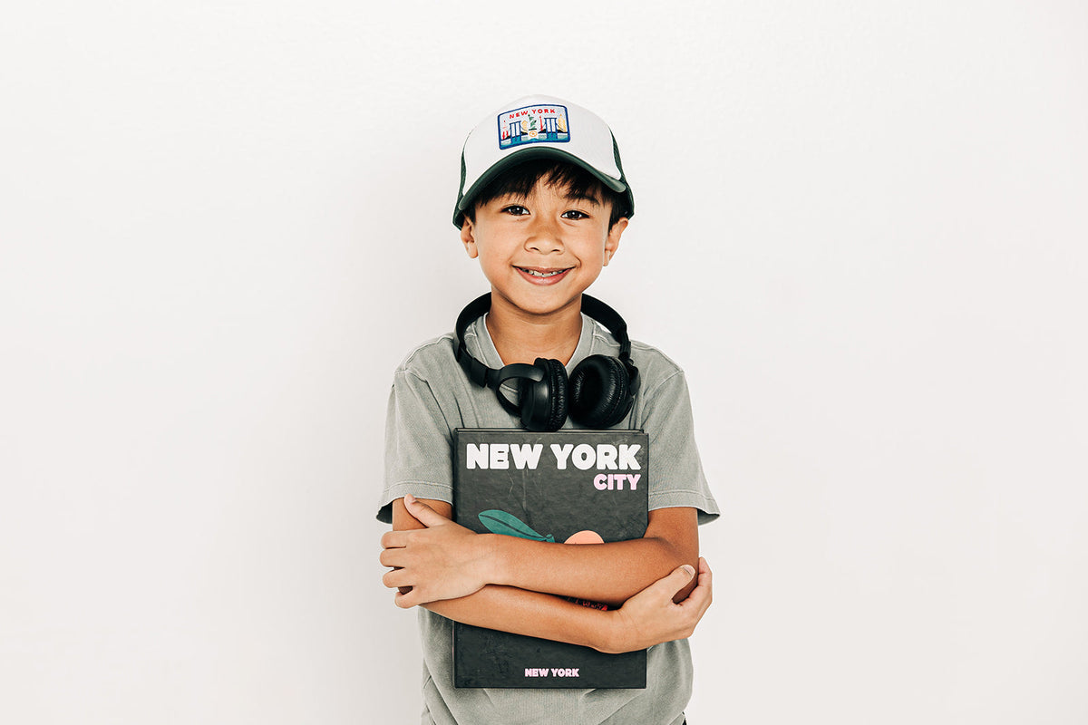 New York Postcard Trucker Hat