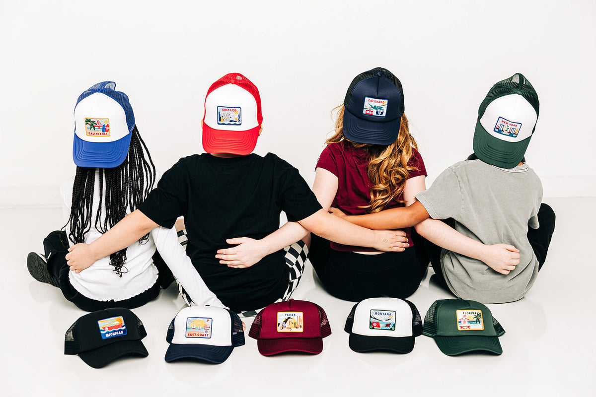 Chicago Postcard Trucker Hat