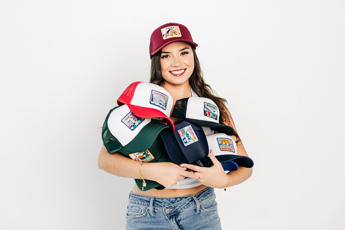 Texas Postcard Trucker Hat