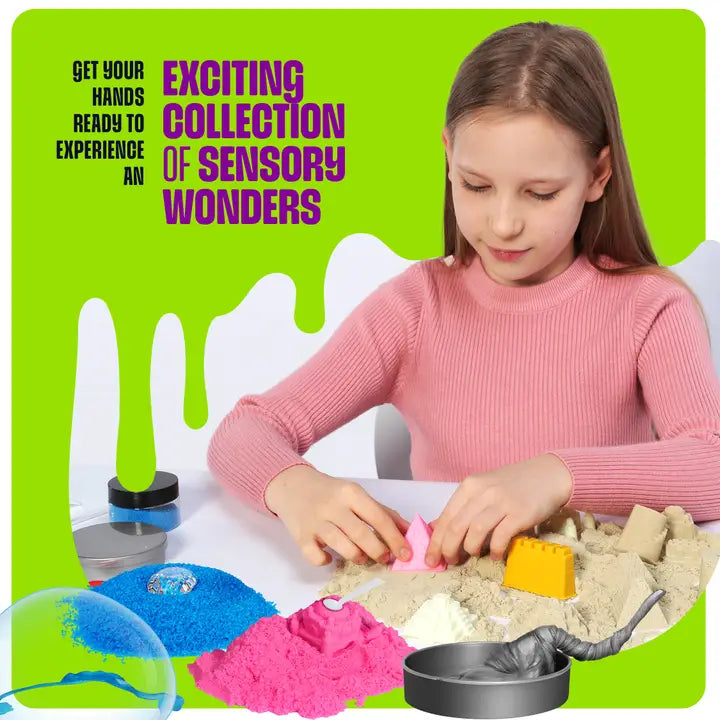 Slime, Putty & Sand Sensory Science Kit - Slime For Kids