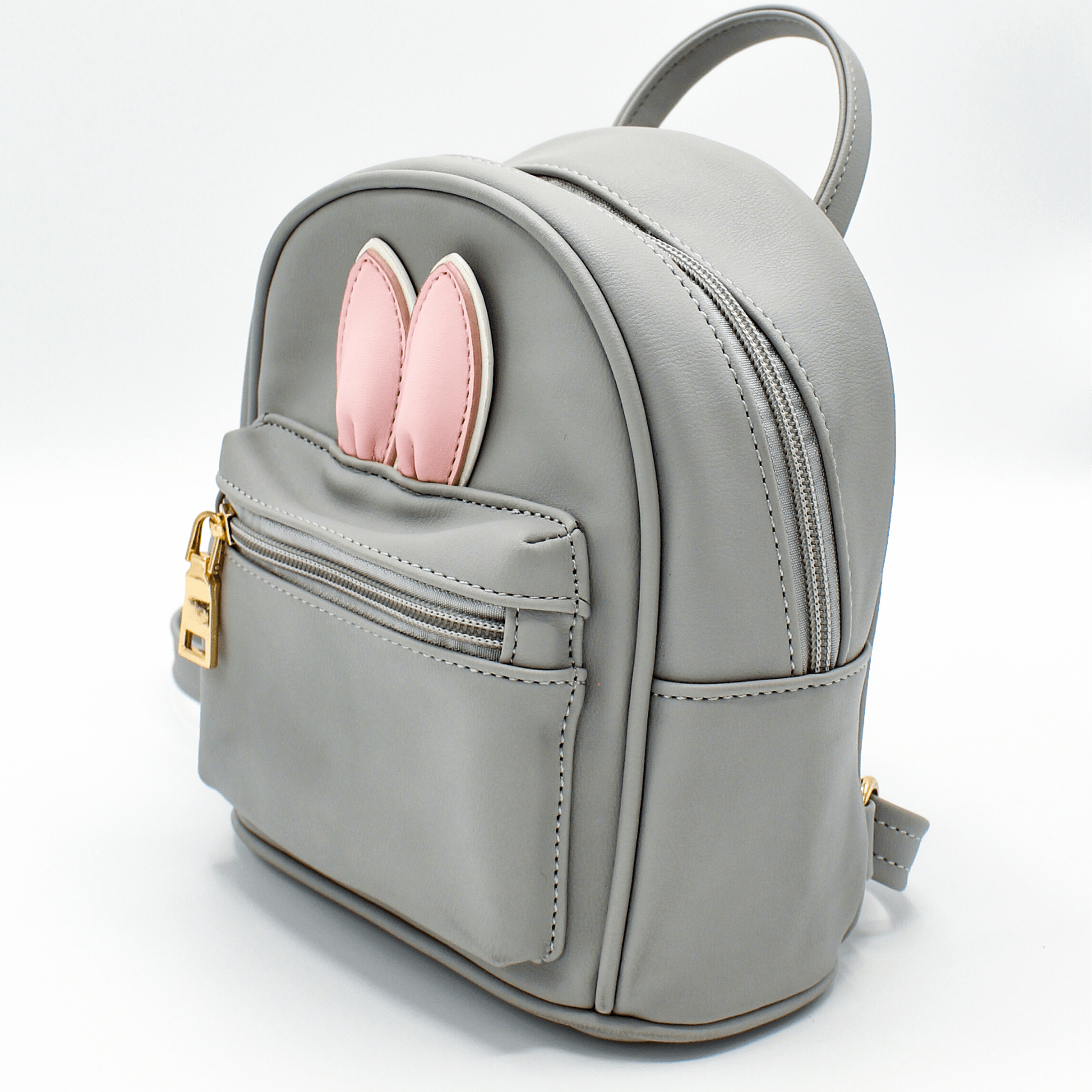 The Sleepy Panda Buddy - Vegan Leather Ultra-Mini Backpack
