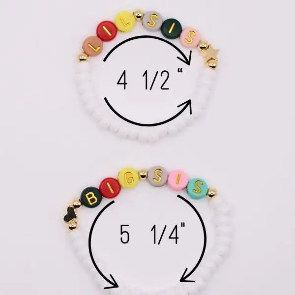 Sisters Bracelet Set - Matching Jewelry, Motherhood Gift
