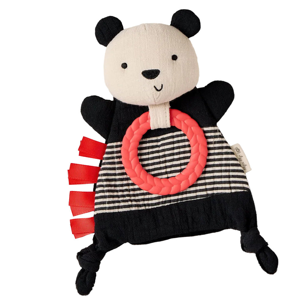 Bitzy Crinkle™ Sensory Toy with Teether - Panda