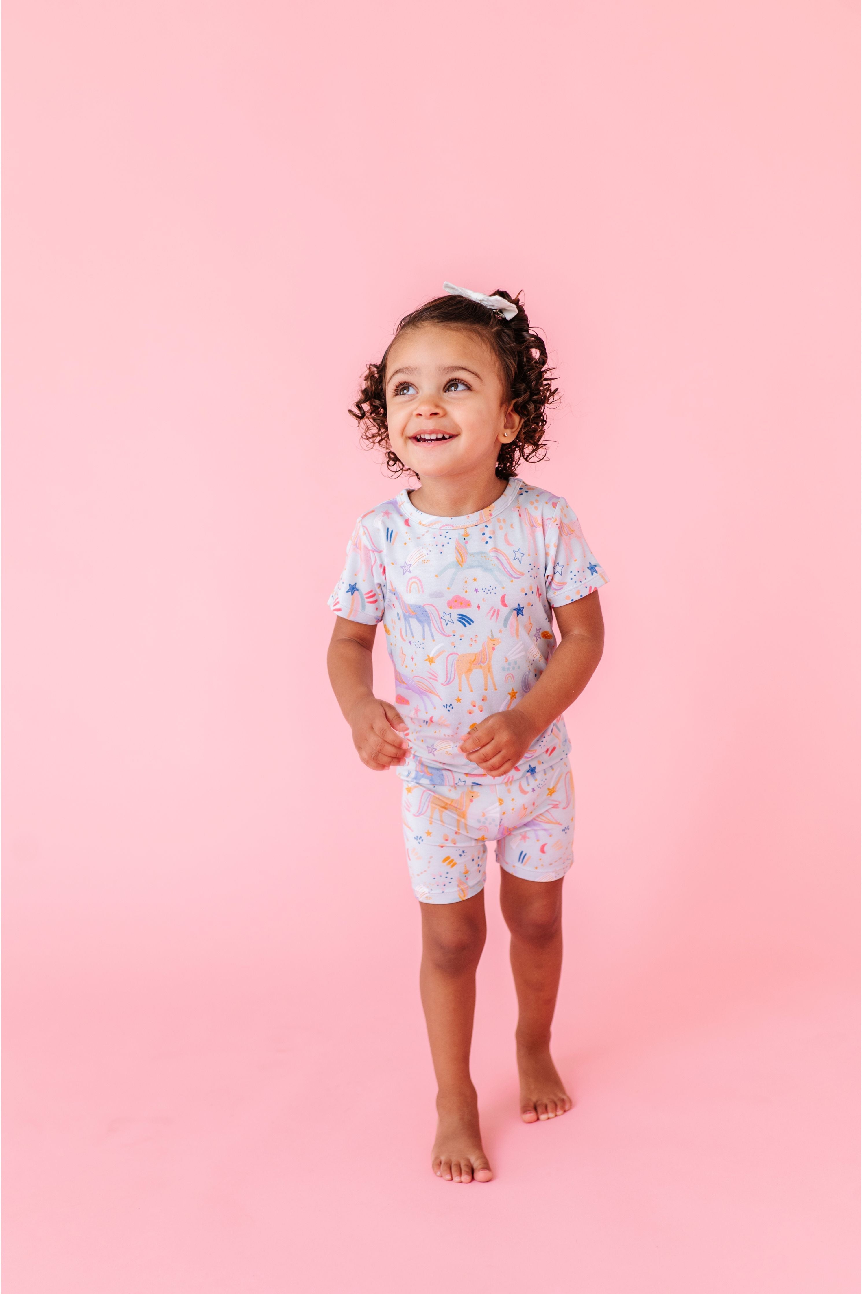 Pajama Short Set - Estelle Unicorn