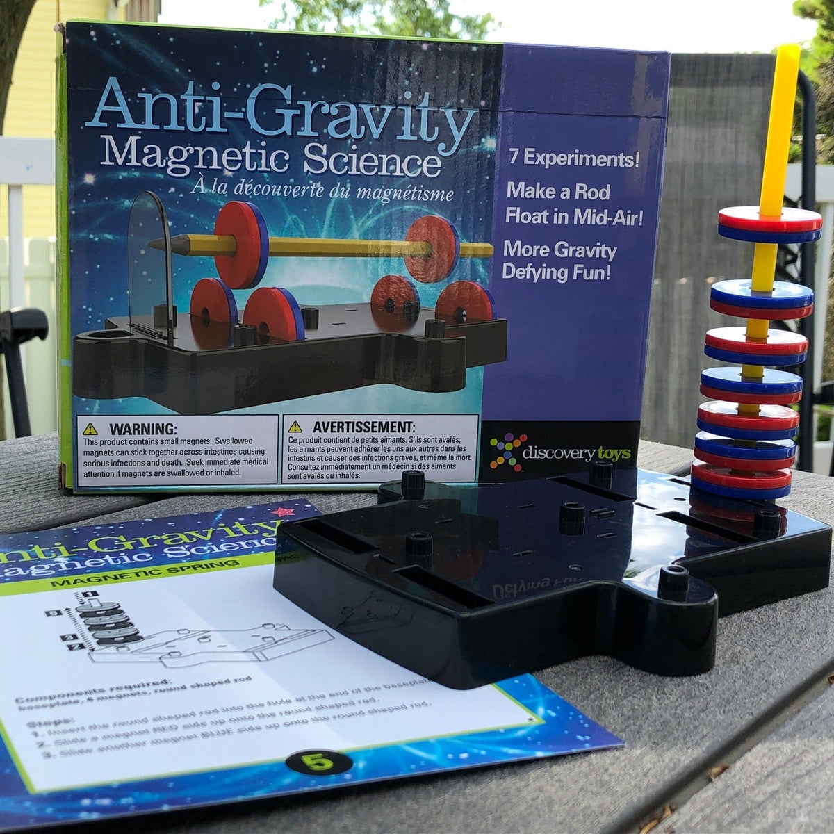 ANTI-GRAVITY MAGNETIC SCIENCE Experiment Kit