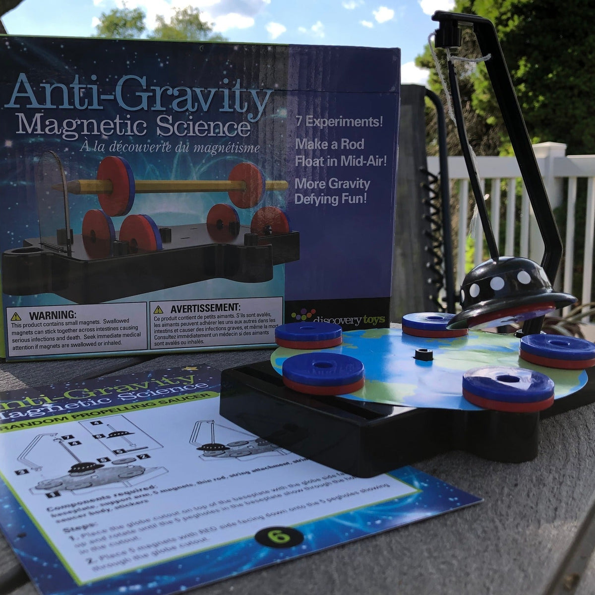 ANTI-GRAVITY MAGNETIC SCIENCE Experiment Kit