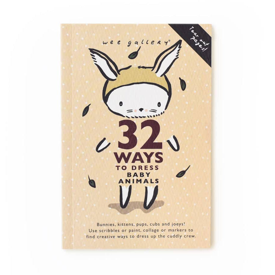 32 Ways to Dress Baby Animals - Activity Book