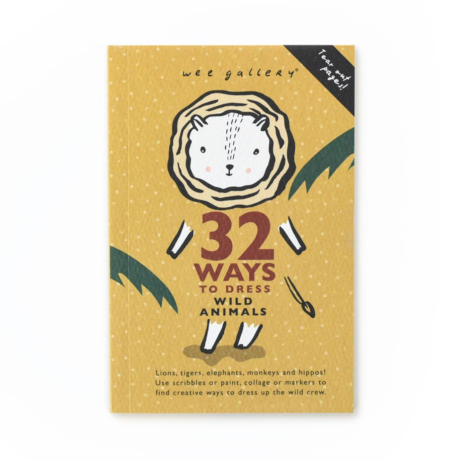 32 Ways to Dress Wild Animals - Activity Book