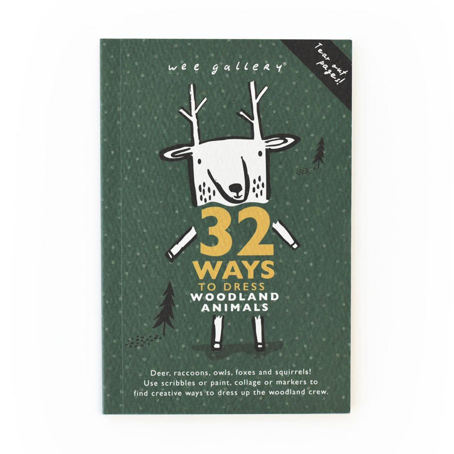 32 Ways to Dress Woodland Animals - Activity Book