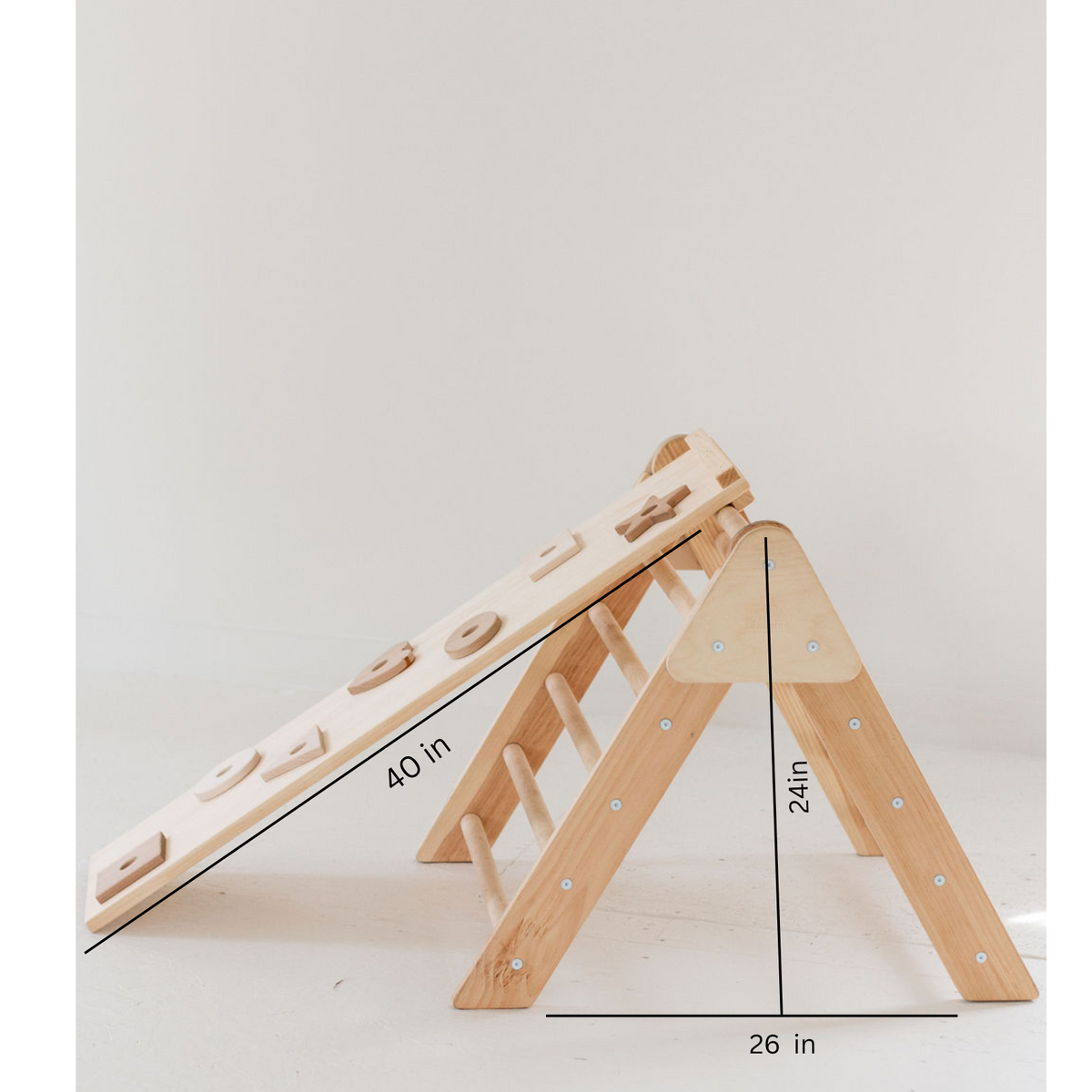 Small Wooden climbing triangle