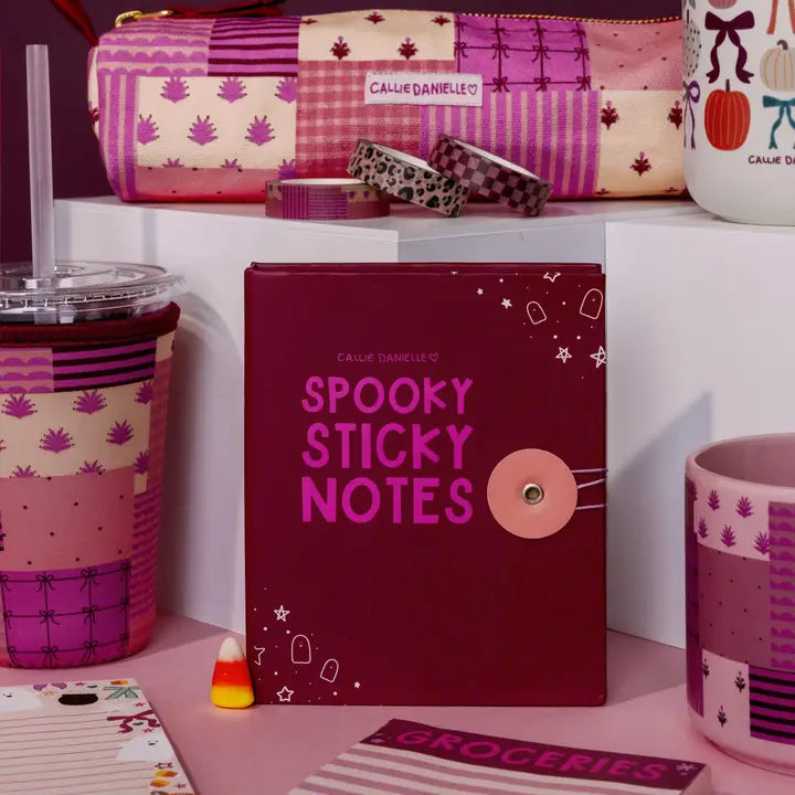 Spooky Halloween Sticky Notes Set