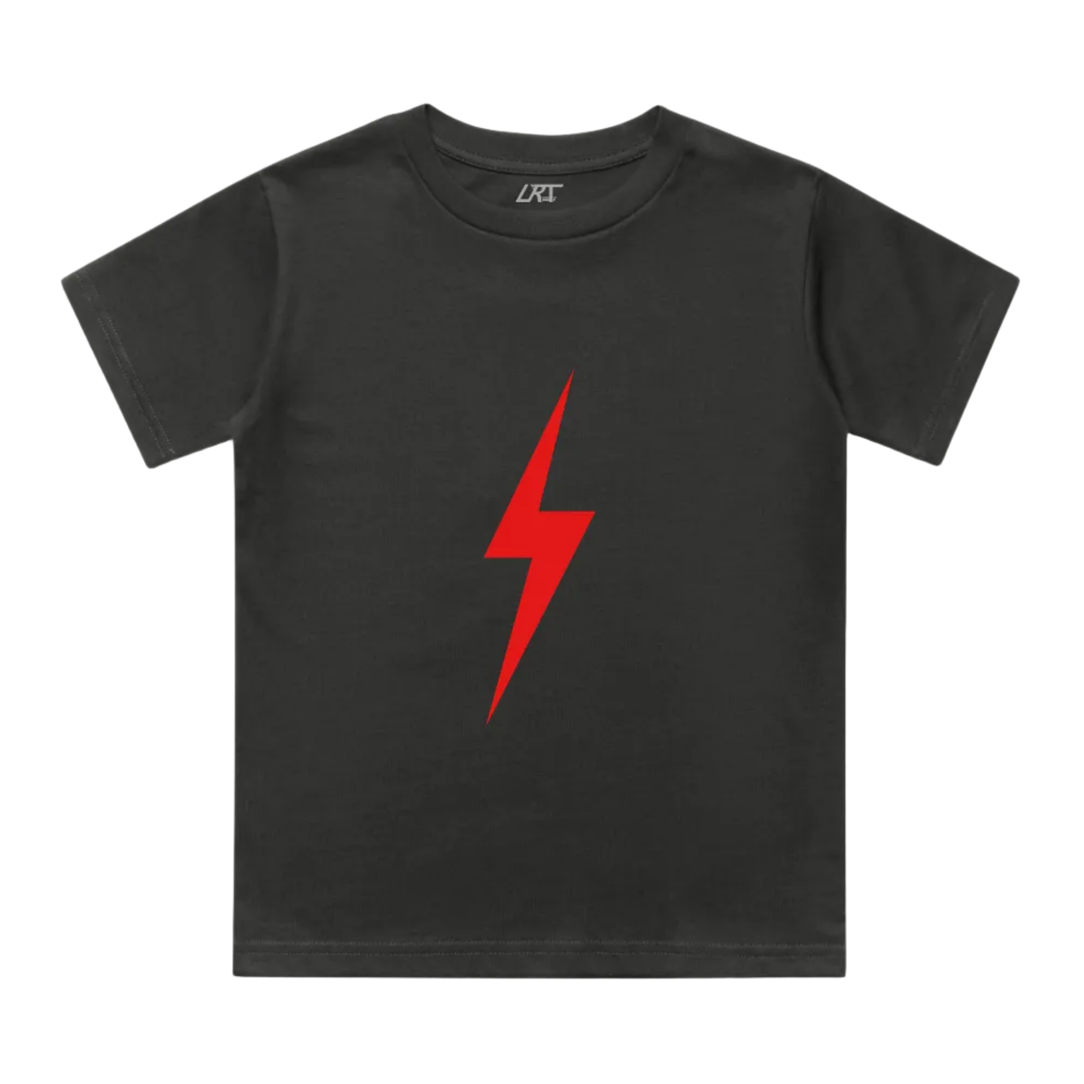 CRIMSON BOLT TEE - BLACK