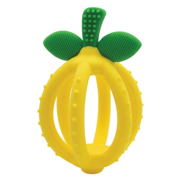 Bitzy Biter™ Teething Ball Baby Teether - Lemon