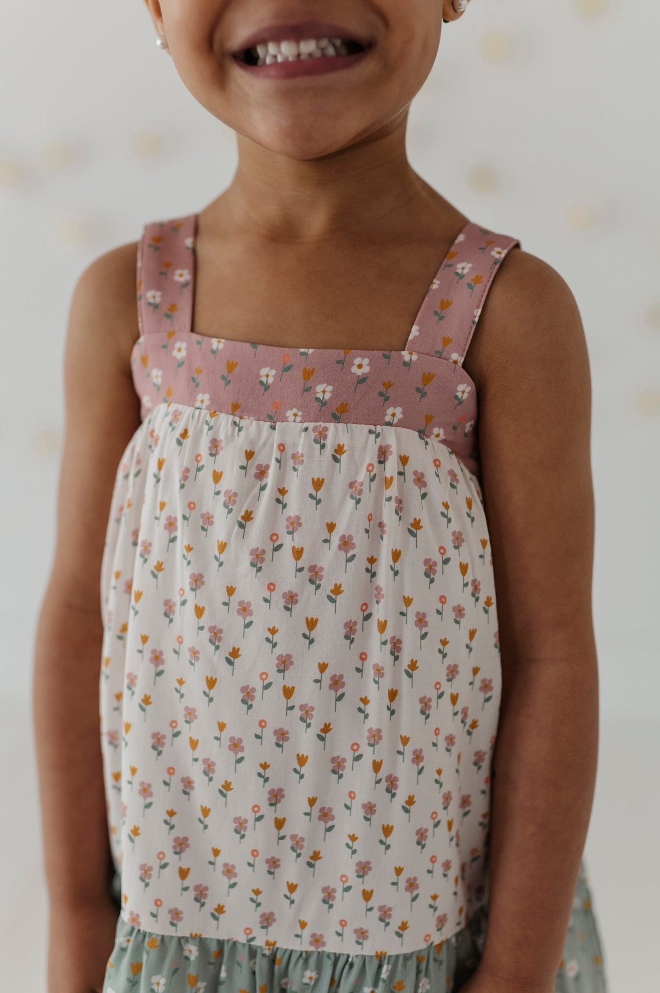 Wide Strap Dress