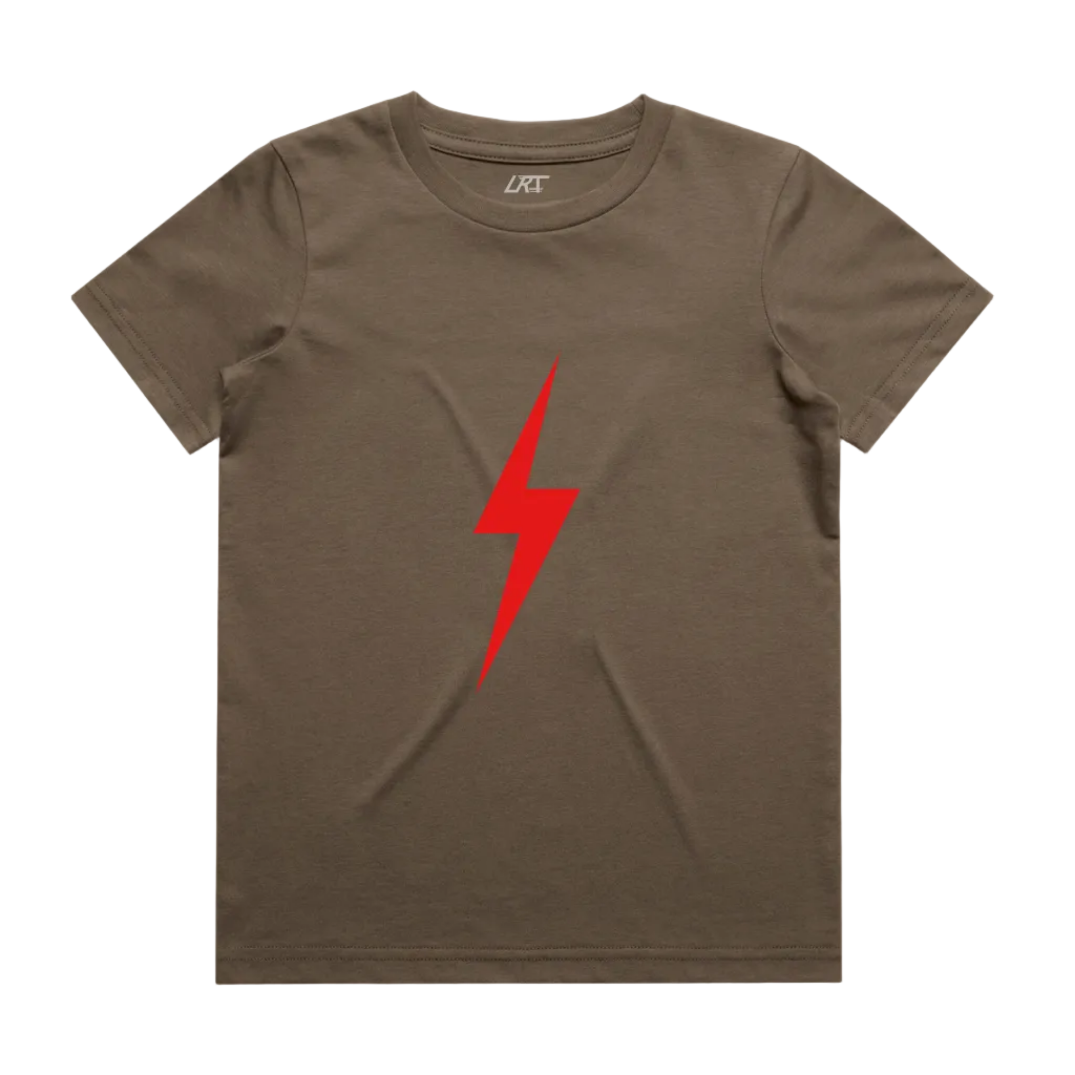 CRIMSON BOLT TEE - BROWN