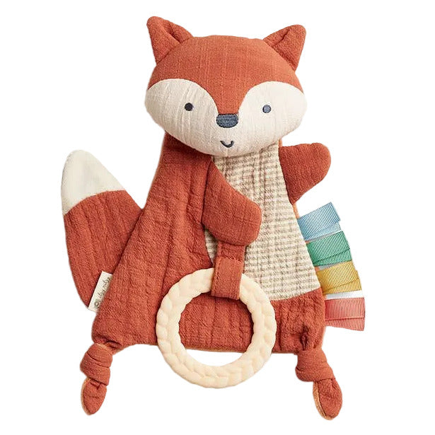 Bitzy Crinkle™ Sensory Toy with Teether - Fox