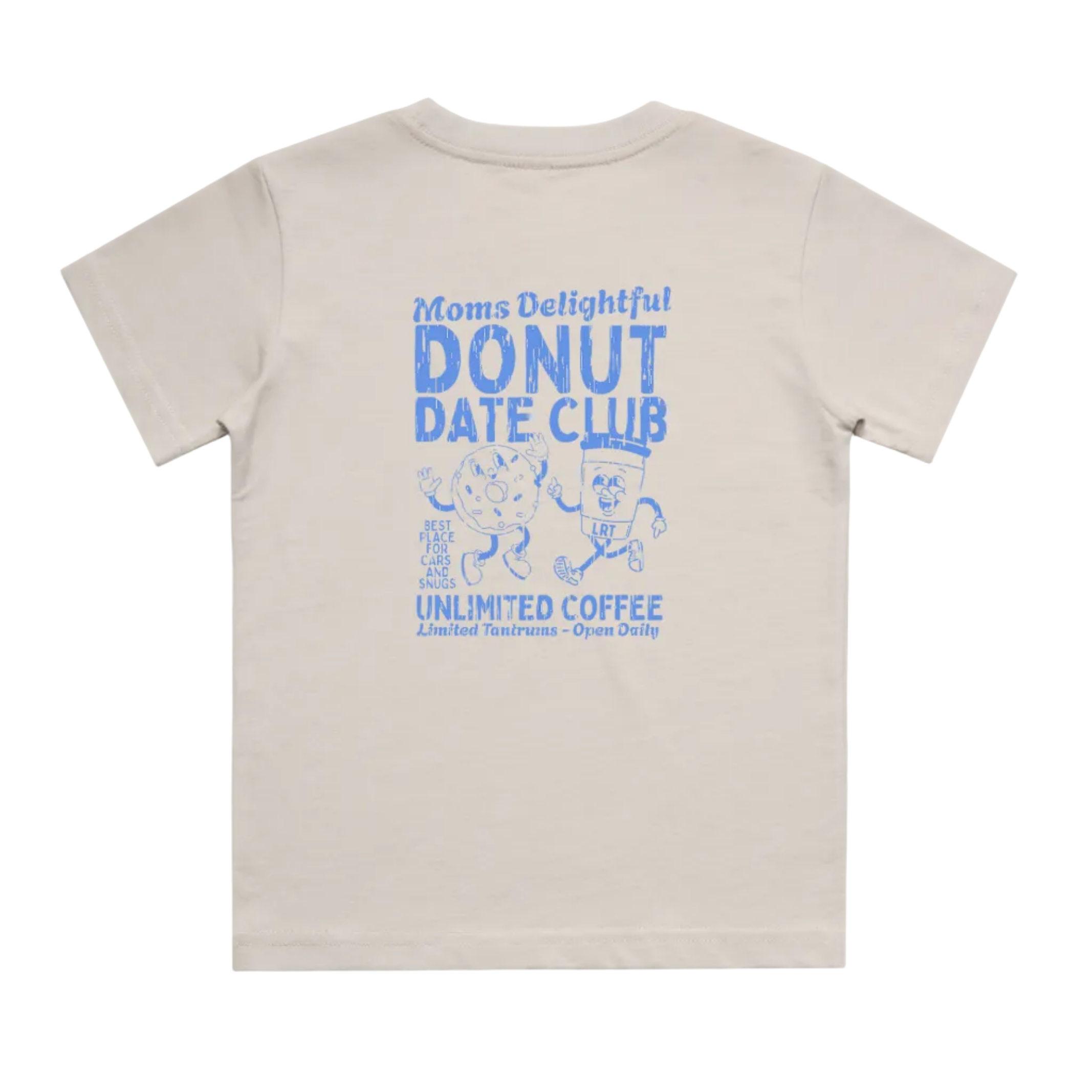 MOMS DONUT DATE CLUB TEE - CREAM