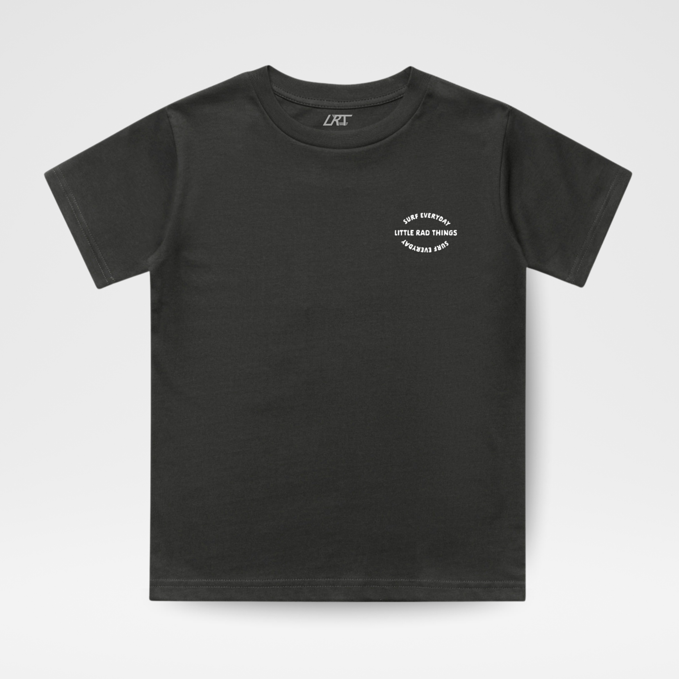 SURFS UP GIRL TEE - BLACK