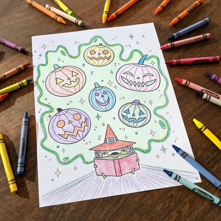 Hazy Dell Halloween! Coloring Book