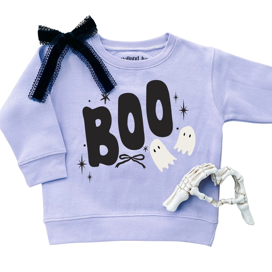 Girls Fall + Halloween Sweatshirt