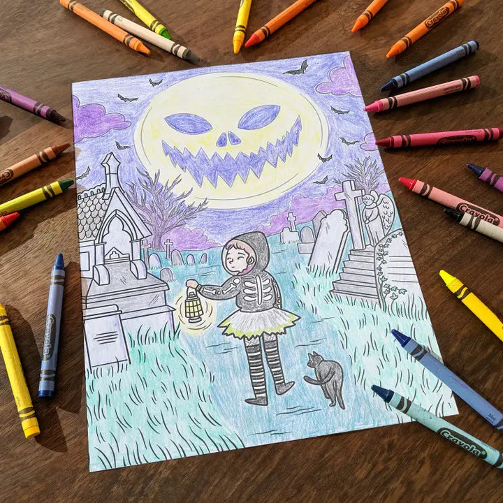 Hazy Dell Halloween! Coloring Book