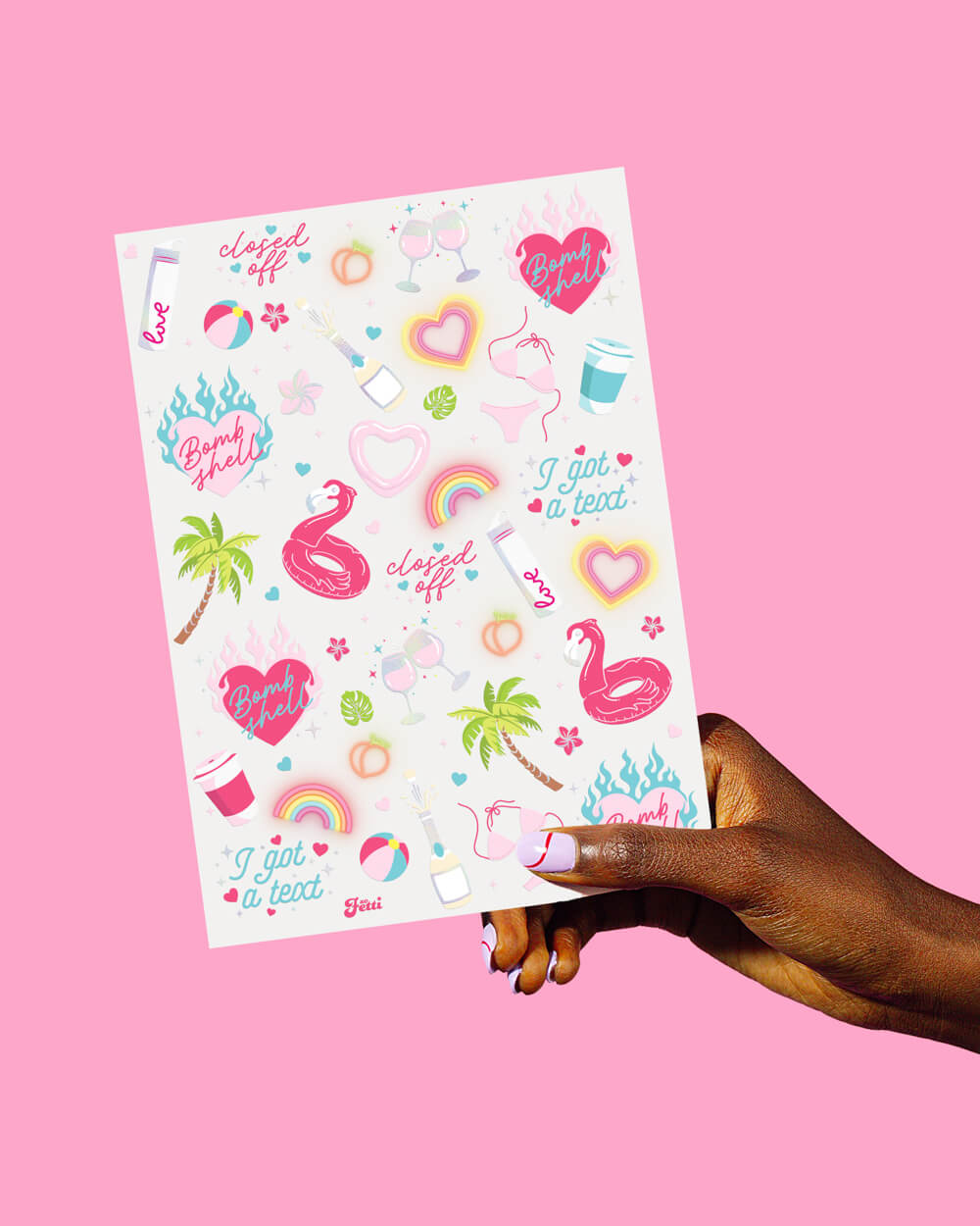 Love Island Tattoos - 64 temporary tattoos