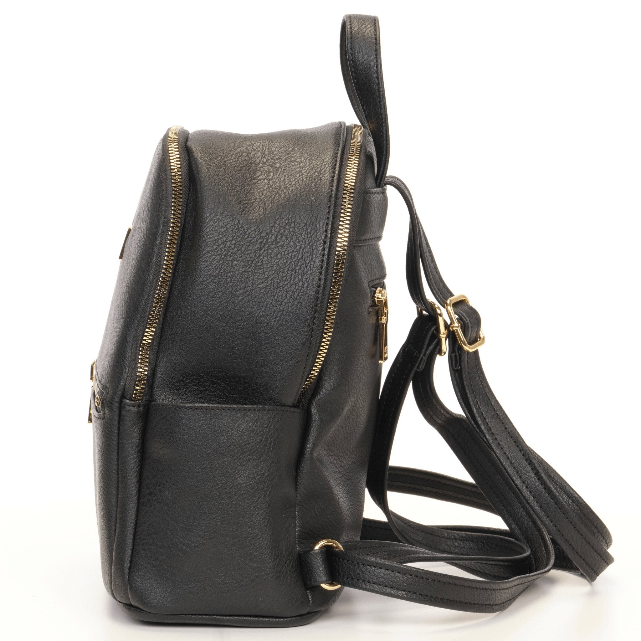 The Sleepy Panda Mini - Vegan Leather Mini Backpack