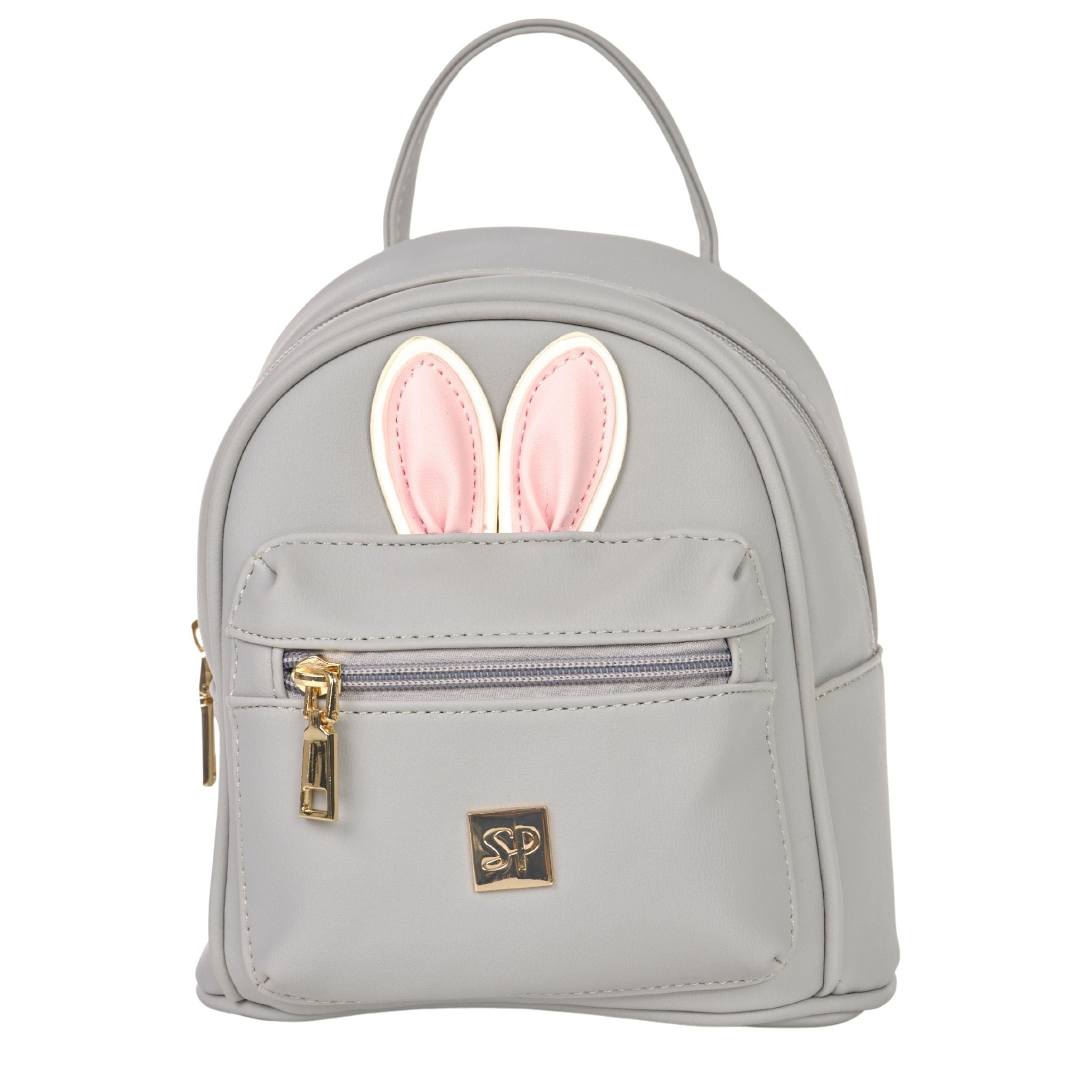 The Sleepy Panda Buddy - Vegan Leather Ultra-Mini Backpack