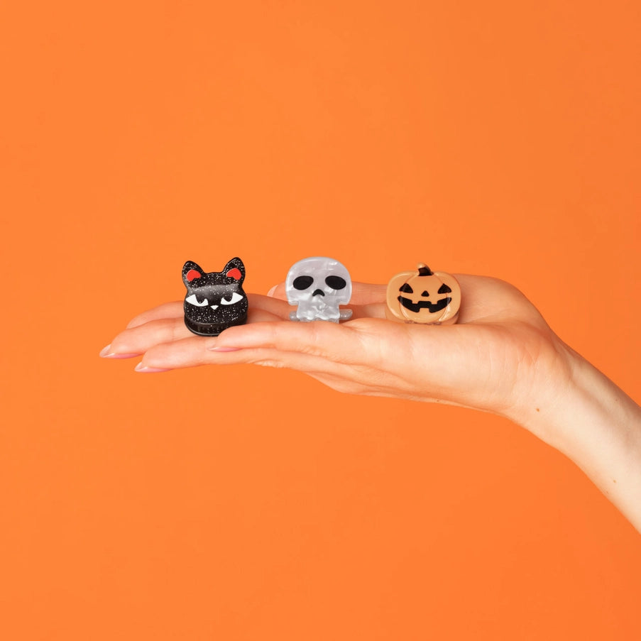 Mini Claw Clips 6pc Set - Halloween Squad